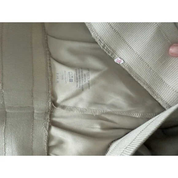 ROUGE by Minky Couture Satin Pajama Set XXL Beige 2 Piece Lounge Sleepwear - Picture 7 of 7